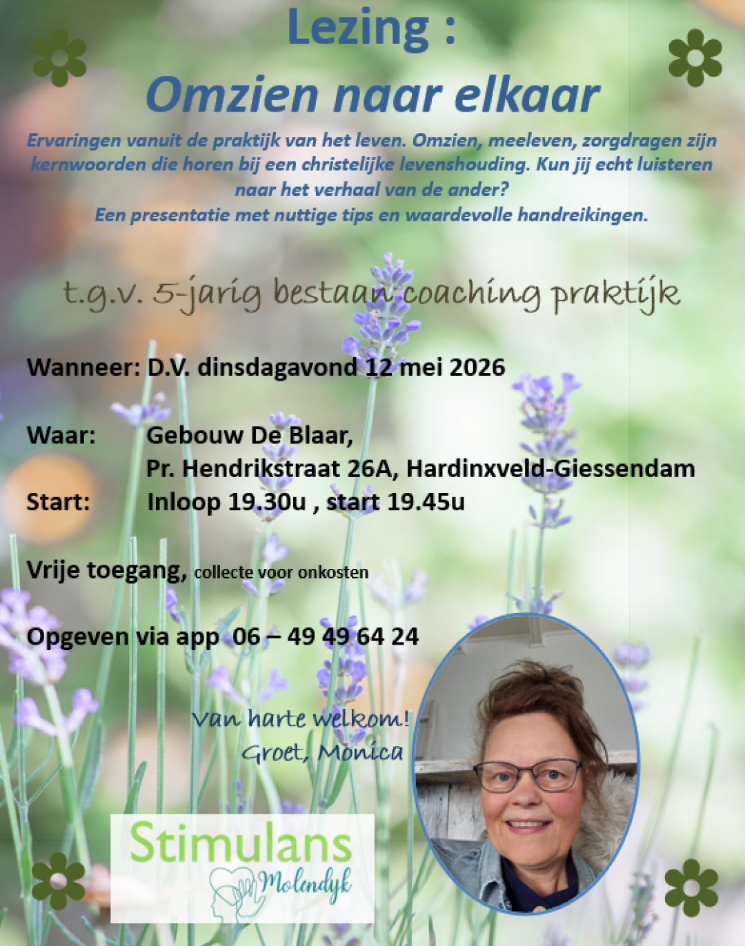 Afbeelding bij Lezing Omzien naar elkaar